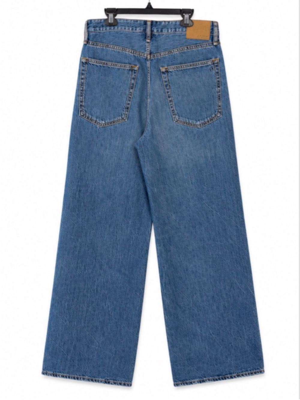 Rag & bone Women’s Clover Wide Leg Jeans 29 Blue Cotton Blend Denim Pants - Picture 2 of 7
